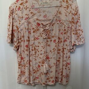 Lucky Brand Springtime Boho Top - Large